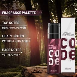 Wild stone Men Set of 3 Code Long Lasting Deodorant 150 ml each - Gold+Platinum+Iridium image 3