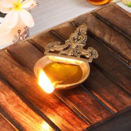 imli street Brass Antique Decorative Spoon Pooja Metalware-picture-12