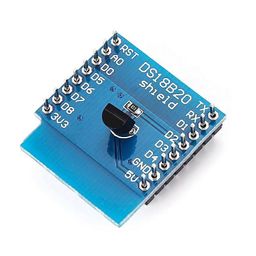 DS18B20 Module for D1 MINI Temperature Measurement Sensor Module image 1