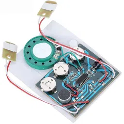 30S Sound Voice Music Recorder Board Photosensitive Wired Double button control Programmable Chip Audio Module For Greeting Card DIY image 2