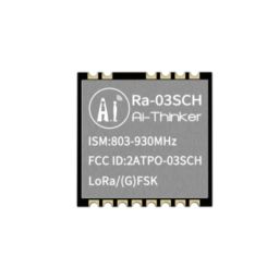Ai-Thinker Ra-03SCH Lora Module High-Performance Long-Range LoRa Module For IoT Applications - RS8438Ai-Thinker Ra-03SCH Lora Module High-Performance Long-Range LoRa Module For IoT Applications - RS8438-7