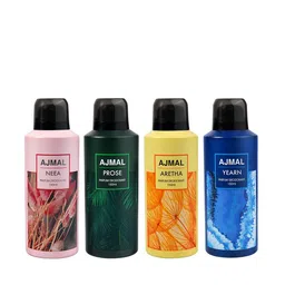 Ajmal Set of 4 Neea + Aretha + Prose + Yearn Long Lasting Perfume Deodorant - 150 ml each-image-44