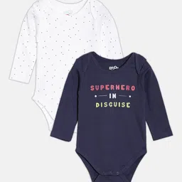 Broon Infant Boys Pack Of 2 Printed Organic Cotton Bodysuit-18