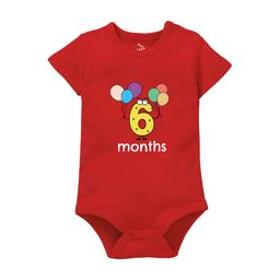 Zeezeezoo Infants Birthday Printed Pure Cotton Bodysuit-picture-18