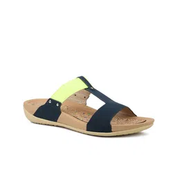 Inc 5 Colourblocked Open Toe Flats-52