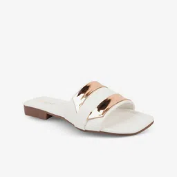 AXIUM Women Embellished Open Toe Flats-55