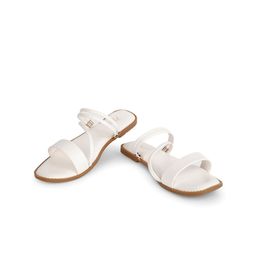 stylzrepublic Multi Strap Open Toe Flats-21