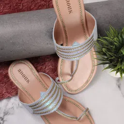 Anouk Women Ethnic Open Toe Flats-image-51