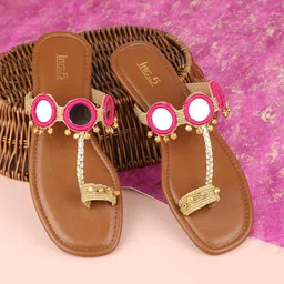 Inc 5 Embellished One Toe Flats-image-68