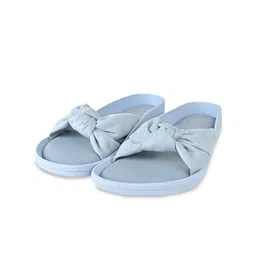 CAI Textured Open Toe Flats image 2