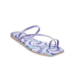 Metro Printed One Toe Flats-picture-33
