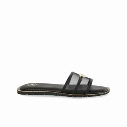 Sana K Luxurious Footwear Women Printed Party Open Toe Flats-5