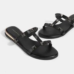 LEMON & PEPPER Women Textured One Toe Flats-10