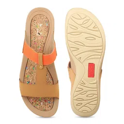 Inc 5 Colourblocked Open Toe Flats image 4