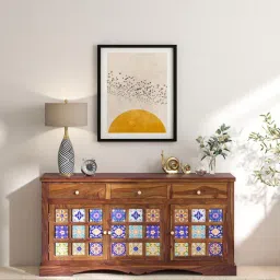 mudramark from pepperfry Siramika Sheesham Wood Sideboard In Provincial Teak Finish-picture-47