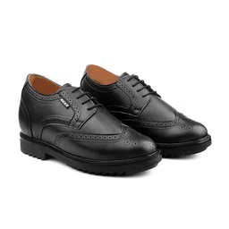 Bxxy Men Lace Up Formal Elavator Brouges-image-18