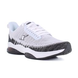 Sparx Men White & Black Mesh Running Non-Marking Shoes-52