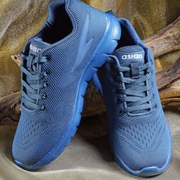 ASIAN  Delta-21 Men Blue Nitro Capsule Memory Foam Mesh Running Shoes-18