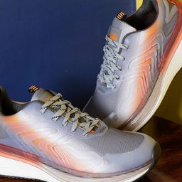 Koburg Men Textured Round Toe Running Shoes-image-7
