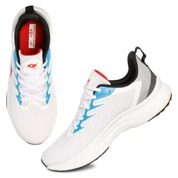 JQR Men WEBSITE White Mesh Running Non-Marking Shoes-picture-20