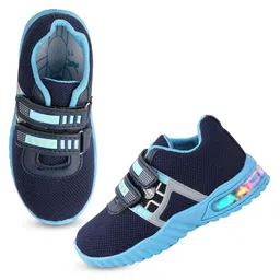 BAESD Boys HUNTER LED Anti-Skid Sole Waterproof Velcro Walking Shoes-3