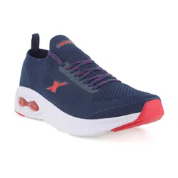Sparx Men Navy Blue Textile Non-Marking Running Shoes-picture-49
