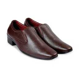 Bxxy Men Textured Height increasing Formal Slip-On Shoes-image-52
