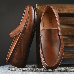 San Frissco Men Genuine Leather Formal Loafers-image-68