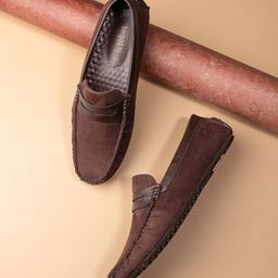 birgos Men Slip-On Suede Driving Shoes-picture-25