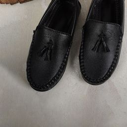 Style Shoes Boys Perforated Tassel Loafers-picture-16