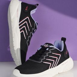 Campus Women Black Mesh Running Shoes-picture-18