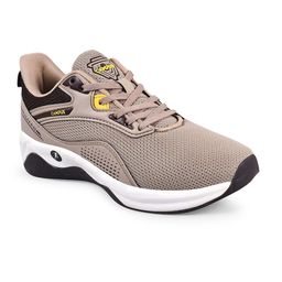Campus Men Beige Mesh Running Shoes-picture-52