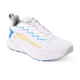 Campus Men White Mesh Running Shoes-16