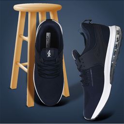 JQR Men RTGS Navy Blue Mesh Running Shoes-picture-35