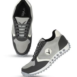 Vellinto Men Textured Mesh Air Max Running Shoes-25