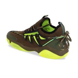 WIN9 Men Brown Mesh Walking Non-Marking Shoes image 2