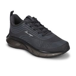 Allen Cooper Men Grey Mesh Running Non-Marking Shoes image 2