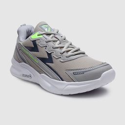 ASIAN Men Grey Mesh Running Non-Marking Shoes image 3