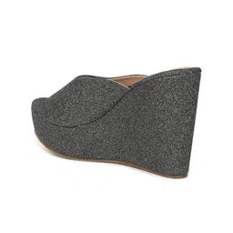 VALIOSAA Party Open Back Wedge Peep Toes image 2