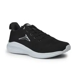 JQR Men SOFT-003 Black Soft Mesh Running Shoes image 2