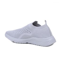 ASIAN Men Grey Mesh Running Non-Marking Shoes image 4