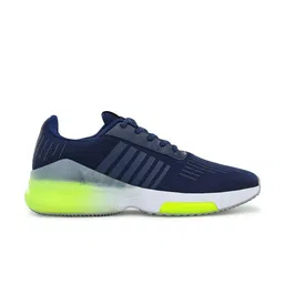 OFF LIMITS Men Navy Blue Mesh Running Non-Marking Shoes image 3