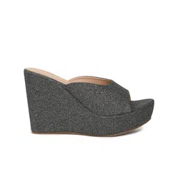 VALIOSAA Party Open Back Wedge Peep Toes image 4