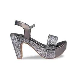 Action Embellished Backstrap Block Heels image 2
