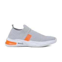 ASIAN Men Grey Mesh Hattrick-27 Regular Running Shoes image 5