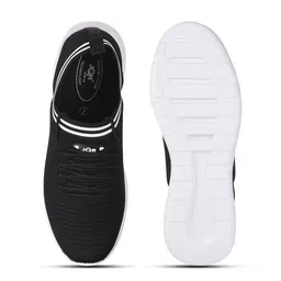 JQR Men MOJ-401 Black Mesh Running Non-Marking Shoes image 3