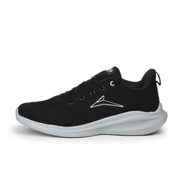 JQR Men SOFT-003 Black Soft Mesh Running Shoes image 4