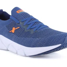 Sparx Men Blue Mesh Running Non-Marking Shoes image 3