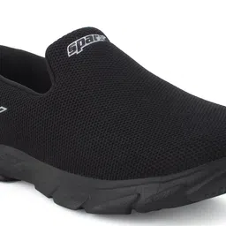 Sparx Men Black Mesh Running Non-Marking Shoes image 3