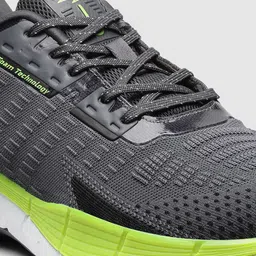 ASIAN Men Grey Mesh Running Non-Marking Shoes image 5
